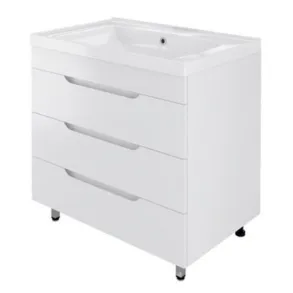 Тумба Mirsant Soho 80 Quadro напольная MRM0062