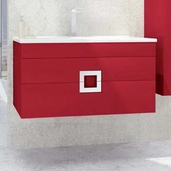 Тумба с раковиной Sanvit Квадро NEW 100 kkvadn100