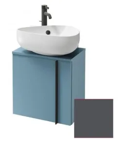 Тумба под раковину Jacob Delafon Nouvelle Vague EB3045G-S17, цвет серый антрацит сатин, левая