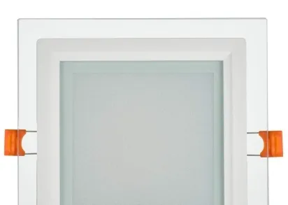 LIGHTING Светильник светодиодный ДВО 1624 со стеклом квадрат 12Вт 4000К IP20 IEK LDVO0-1624-12-4000-K01