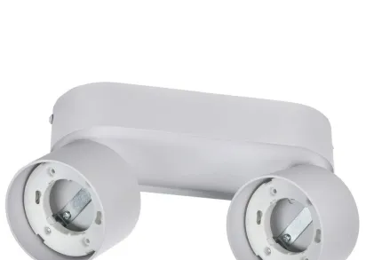 LIGHTING Светильник 4042 настенно-потолочный под лампу 2хGX53 белый IEK LT-USB0-4042-GX53-1-K01