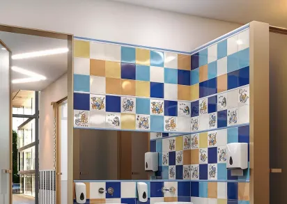 Плитка VT/A484/5232	Декор Симфония 5 глянцевый 20x20