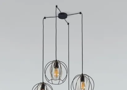 Подвесная люстра TK Lighting 6598 Jaula