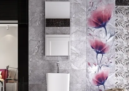 Плитка Декор Барбадос многоцветный 30х60