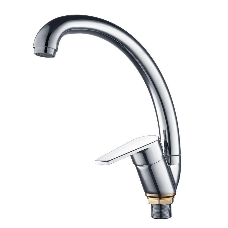 Смеситель для кухни Ростовская Мануфактура Сантехники SL132-011F Хром