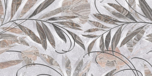 Плитка Декор Барбадос многоцветный 30х60